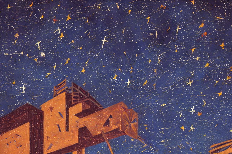 the-night-sky-full-of-stars-by-jacob-lawrence-and-francis-picabia-perfect-composition-beautiful-
